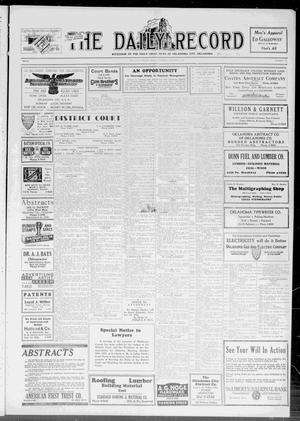 The Daily Record (Oklahoma City, Okla.), Vol. 28, No. 239, Ed. 1 Friday, October 9, 1931