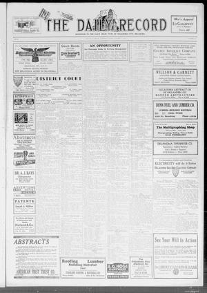 The Daily Record (Oklahoma City, Okla.), Vol. 28, No. 243, Ed. 1 Tuesday, October 13, 1931