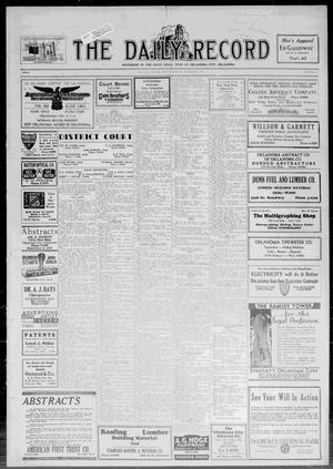 Primary view of object titled 'The Daily Record (Oklahoma City, Okla.), Vol. 28, No. 259, Ed. 1 Monday, November 2, 1931'.