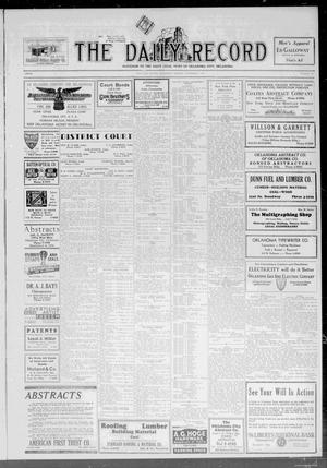 Primary view of object titled 'The Daily Record (Oklahoma City, Okla.), Vol. 28, No. 261, Ed. 1 Wednesday, November 4, 1931'.