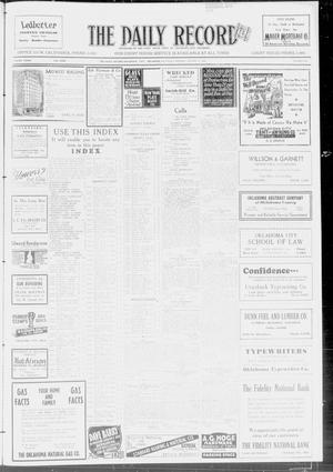 The Daily Record (Oklahoma City, Okla.), Vol. 31, No. 192, Ed. 1 Saturday, August 11, 1934