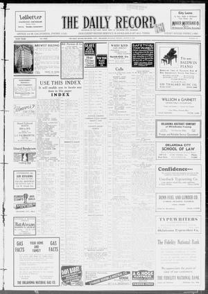 The Daily Record (Oklahoma City, Okla.), Vol. 31, No. 207, Ed. 1 Thursday, August 30, 1934