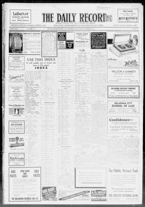 The Daily Record (Oklahoma City, Okla.), Vol. 31, No. 209, Ed. 1 Saturday, September 1, 1934