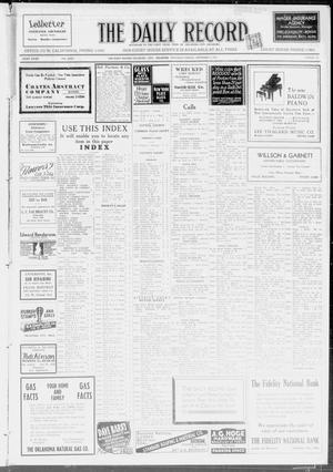 The Daily Record (Oklahoma City, Okla.), Vol. 31, No. 213, Ed. 1 Thursday, September 6, 1934