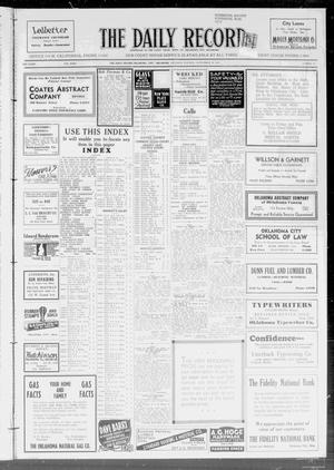 The Daily Record (Oklahoma City, Okla.), Vol. 31, No. 233, Ed. 1 Saturday, September 29, 1934