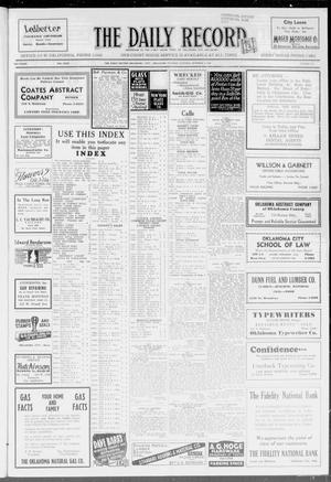 The Daily Record (Oklahoma City, Okla.), Vol. 31, No. 241, Ed. 1 Tuesday, October 9, 1934
