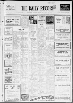 The Daily Record (Oklahoma City, Okla.), Vol. 31, No. 260, Ed. 1 Wednesday, October 31, 1934