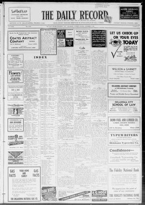 The Daily Record (Oklahoma City, Okla.), Vol. 31, No. 263, Ed. 1 Saturday, November 3, 1934