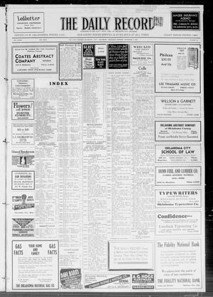 The Daily Record (Oklahoma City, Okla.), Vol. 31, No. 267, Ed. 1 Thursday, November 8, 1934