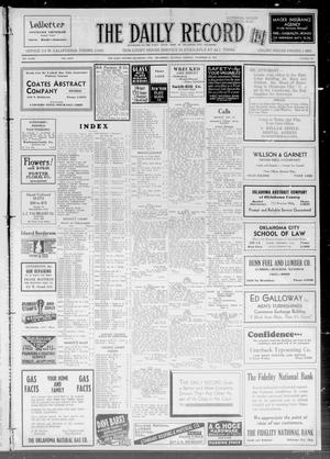 The Daily Record (Oklahoma City, Okla.), Vol. 31, No. 281, Ed. 1 Saturday, November 24, 1934