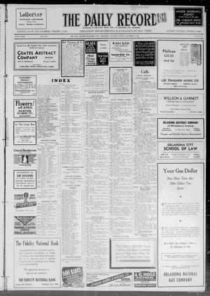 The Daily Record (Oklahoma City, Okla.), Vol. 31, No. 290, Ed. 1 Thursday, December 6, 1934
