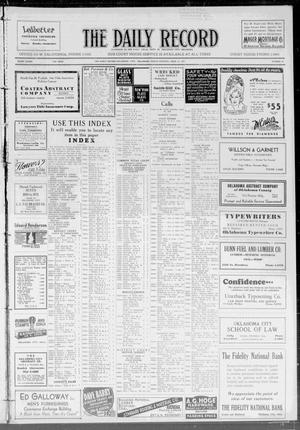 The Daily Record (Oklahoma City, Okla.), Vol. 31, No. 89, Ed. 1 Friday, April 13, 1934