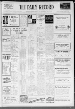 The Daily Record (Oklahoma City, Okla.), Vol. 31, No. 92, Ed. 1 Tuesday, April 17, 1934