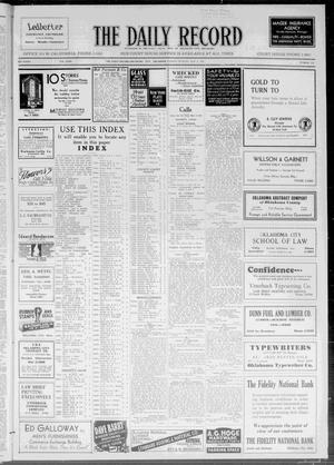 The Daily Record (Oklahoma City, Okla.), Vol. 31, No. 110, Ed. 1 Tuesday, May 8, 1934