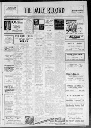 The Daily Record (Oklahoma City, Okla.), Vol. 31, No. 114, Ed. 1 Saturday, May 12, 1934