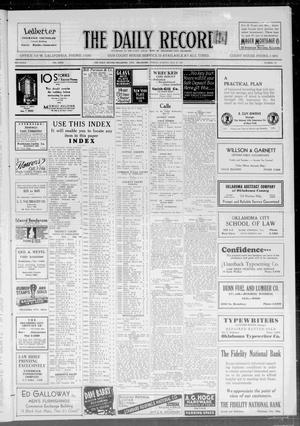 The Daily Record (Oklahoma City, Okla.), Vol. 31, No. 122, Ed. 1 Tuesday, May 22, 1934