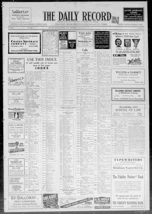 The Daily Record (Oklahoma City, Okla.), Vol. 31, No. 131, Ed. 1 Friday, June 1, 1934
