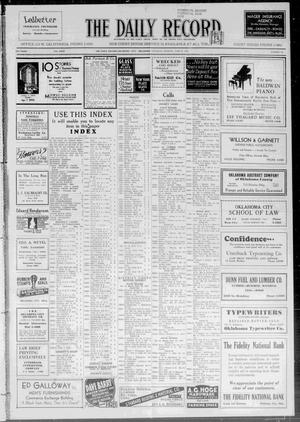 The Daily Record (Oklahoma City, Okla.), Vol. 31, No. 148, Ed. 1 Thursday, June 21, 1934