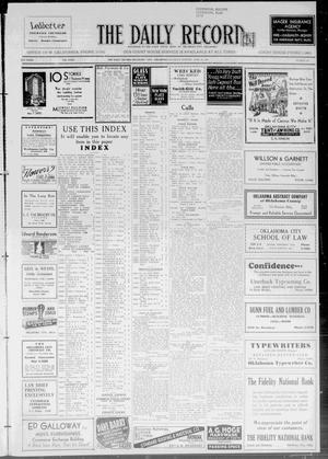 The Daily Record (Oklahoma City, Okla.), Vol. 31, No. 150, Ed. 1 Saturday, June 23, 1934