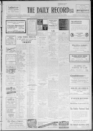 The Daily Record (Oklahoma City, Okla.), Vol. 31, No. 163, Ed. 1 Monday, July 9, 1934