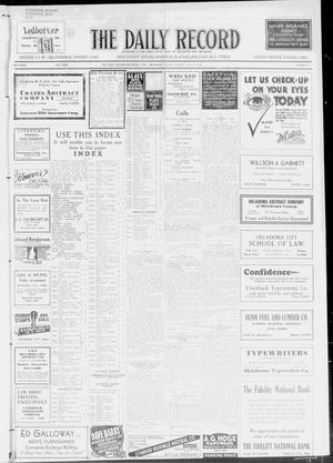 The Daily Record (Oklahoma City, Okla.), Vol. 31, No. 173, Ed. 1 Friday, July 20, 1934