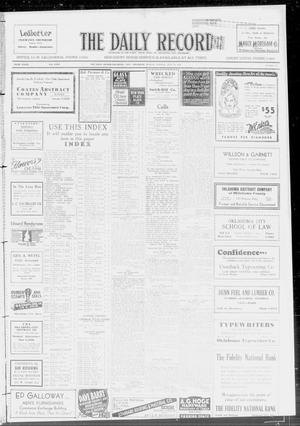 The Daily Record (Oklahoma City, Okla.), Vol. 31, No. 181, Ed. 1 Monday, July 30, 1934