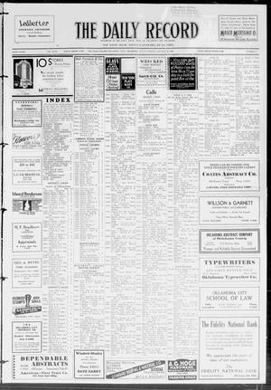 The Daily Record (Oklahoma City, Okla.), Vol. 31, No. 17, Ed. 1 Friday, January 19, 1934