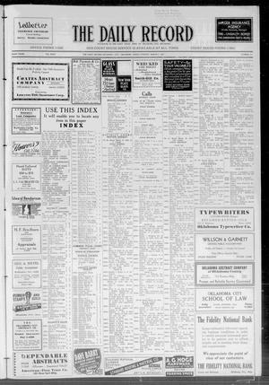 The Daily Record (Oklahoma City, Okla.), Vol. 31, No. 59, Ed. 1 Friday, March 9, 1934