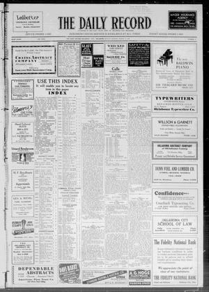 The Daily Record (Oklahoma City, Okla.), Vol. 31, No. 61, Ed. 1 Monday, March 12, 1934