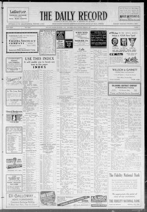 The Daily Record (Oklahoma City, Okla.), Vol. 31, No. 71, Ed. 1 Friday, March 23, 1934