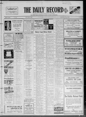The Daily Record (Oklahoma City, Okla.), Vol. 30, No. 196, Ed. 1 Thursday, August 17, 1933