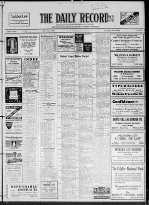 The Daily Record (Oklahoma City, Okla.), Vol. 30, No. 202, Ed. 1 Thursday, August 24, 1933