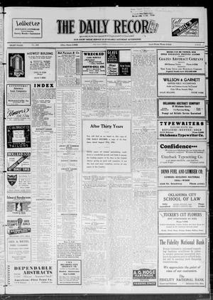 The Daily Record (Oklahoma City, Okla.), Vol. 30, No. 204, Ed. 1 Saturday, August 26, 1933