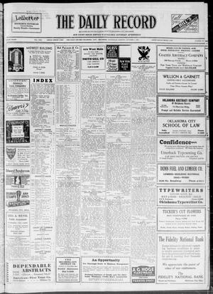 The Daily Record (Oklahoma City, Okla.), Vol. 30, No. 236, Ed. 1 Wednesday, October 4, 1933