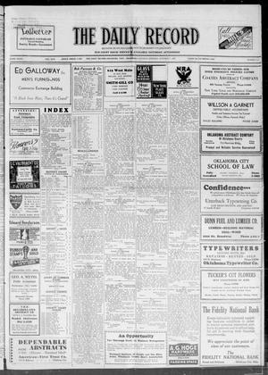 The Daily Record (Oklahoma City, Okla.), Vol. 30, No. 239, Ed. 1 Saturday, October 7, 1933