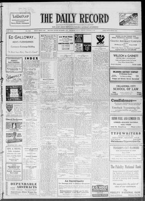 The Daily Record (Oklahoma City, Okla.), Vol. 30, No. 240, Ed. 1 Monday, October 9, 1933