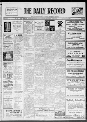 The Daily Record (Oklahoma City, Okla.), Vol. 30, No. 247, Ed. 1 Tuesday, October 17, 1933