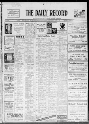 The Daily Record (Oklahoma City, Okla.), Vol. 30, No. 255, Ed. 1 Thursday, October 26, 1933