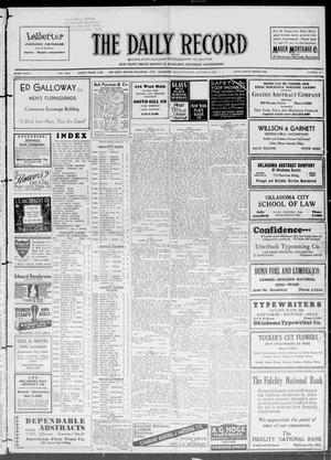 The Daily Record (Oklahoma City, Okla.), Vol. 30, No. 258, Ed. 1 Monday, October 30, 1933