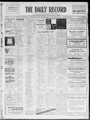 The Daily Record (Oklahoma City, Okla.), Vol. 30, No. 261, Ed. 1 Thursday, November 2, 1933