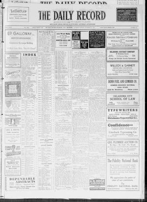 The Daily Record (Oklahoma City, Okla.), Vol. 30, No. 281, Ed. 1 Saturday, November 25, 1933