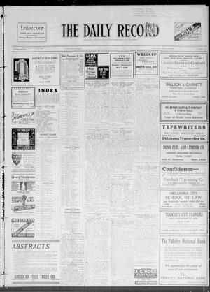 The Daily Record (Oklahoma City, Okla.), Vol. 30, No. 96, Ed. 1 Saturday, April 22, 1933