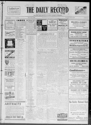 The Daily Record (Oklahoma City, Okla.), Vol. 30, No. 140, Ed. 1 Monday, June 12, 1933