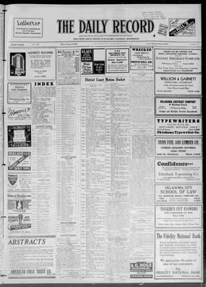 The Daily Record (Oklahoma City, Okla.), Vol. 30, No. 156, Ed. 1 Friday, June 30, 1933