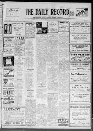 The Daily Record (Oklahoma City, Okla.), Vol. 30, No. 165, Ed. 1 Wednesday, July 12, 1933