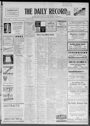 The Daily Record (Oklahoma City, Okla.), Vol. 30, No. 166, Ed. 1 Thursday, July 13, 1933