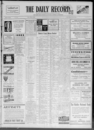 The Daily Record (Oklahoma City, Okla.), Vol. 30, No. 172, Ed. 1 Thursday, July 20, 1933