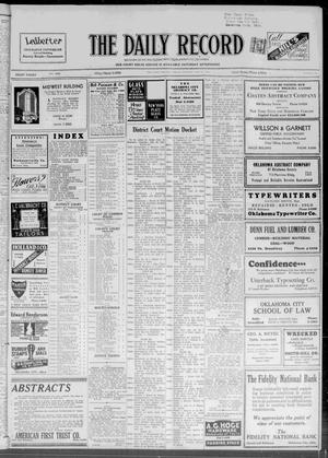 The Daily Record (Oklahoma City, Okla.), Vol. 30, No. 173, Ed. 1 Friday, July 21, 1933