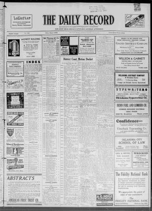 The Daily Record (Oklahoma City, Okla.), Vol. 30, No. 178, Ed. 1 Thursday, July 27, 1933