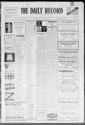 The Daily Record (Oklahoma City, Okla.), Vol. 30, No. 61, Ed. 1 Monday, March 13, 1933